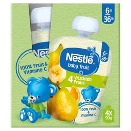 NESTLE Baby Fruit® Gourdes 4 fruits