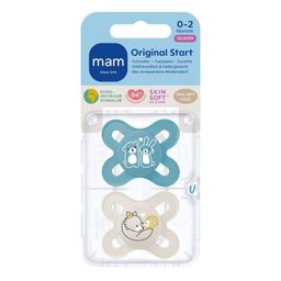 MAM Start Tétine 0-2 mois, set de 2 pièces