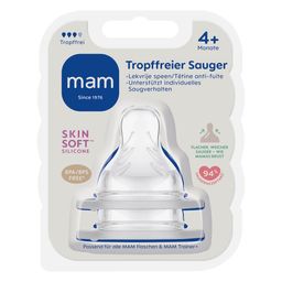 MAM Tétine Antifuite 4 Mois+