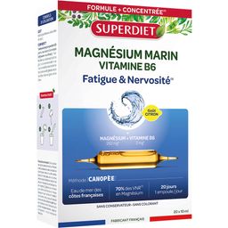 MAGNÉSIUM MARIN + VITAMINE B6 - 20 ampoules de 10 ml