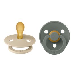 BIBS Tétine Symétrique - Vanilla/Pine 0-6 Mois