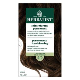 Herbatint Soin Colorant Permanent 4D Châtain doré