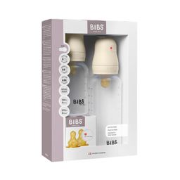 BIBS Baby Biberon Set Grow and Flow 150ml/270ml Latex - Ivory