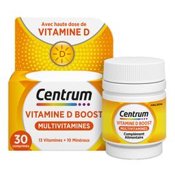 Centrum Vitamin D Boost Multivitamines 1200 I.E.| Énergie, Immunité, Muscles