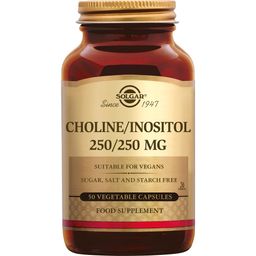 SOLGAR® Choline/Inosito 250/250 mg