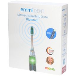Emmi-Dent Ultrasonic Brosse à Dents Platinum Basic Set Bleu