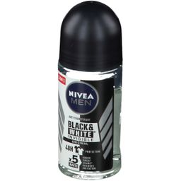 NIVEA MEN Black & White Invisible Original Déodorant Roll-On 48h