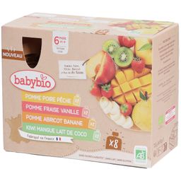 Babybio® Multi-Parfum Trinkflaschen Obst