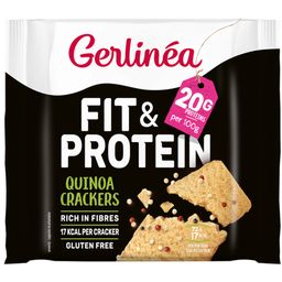 GERLINÉA Glutenfreie Fit & Protein Cracker mit Quinoa