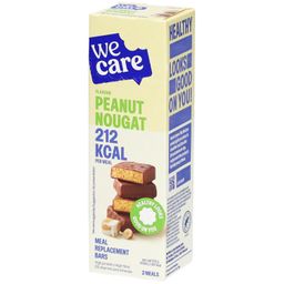 WE CARE Nougat-Erdnuss-Riegel