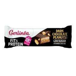 Gerlinéa Fit & Protein Barre Dark Chocolate Peanuts
