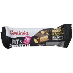 Gerlinéa Fit & Protein Reep Zartbitter-Erdnüsse