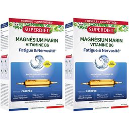 MAGNÉSIUM MARIN + VITAMINE B6 - 20 ampoules de 10 ml