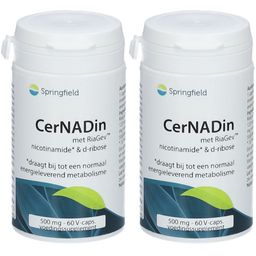 Springfield Cernadin Nicotinamid & D-Ribose 500 mg