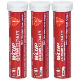 WCUP Eletrolyte Tablets Fruits rouges