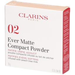 Clarins Ever Matte Kompaktpuder 02 Light