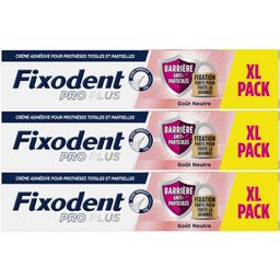 Fixodent Pro Plus Barrière Anti-Particules Goût Neutre