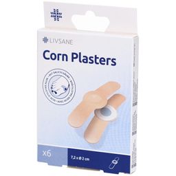 LIVSANE Hühneraugenpflaster 7,2 x Ø 2 cm