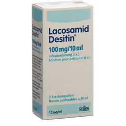 LACOSAMID Desitin Inf Lös 100 mg/10ml 2 x 10 ml