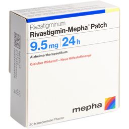 RIVASTIGMIN Mepha Patch 9.5 mg/24h TTS Btl 30 Stk