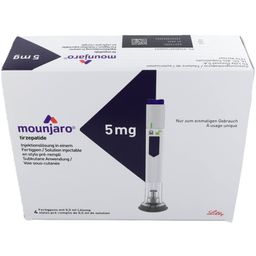 MOUNJARO Inj Lös 5 mg/0.5ml Fertpen 4 Stk
