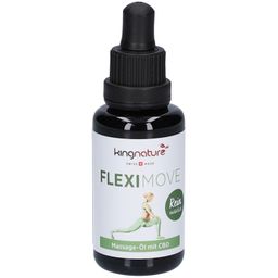 KINGNATURE Fleximove Huile de massage au CBD