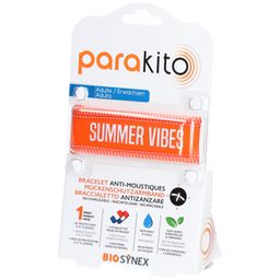 PARAKITO Armband Erwachsene Good Vibes orange