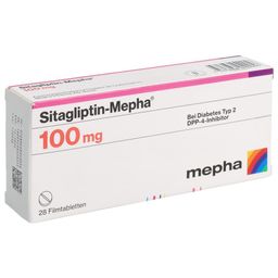 SITAGLIPTIN Mepha Filmtabl 100 mg 28 Stk
