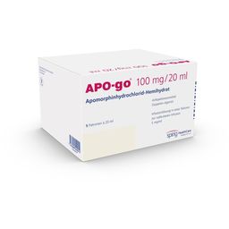 APO-GO Inf Lös 100 mg/20ml Patrone 5 x 20 ml