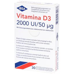 IBSA Vitamina D3 2000 I.U. film à fondre