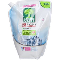 L'ARBRE VERT Nachfüllpackung Gel All-in-1 Geschirrspüler