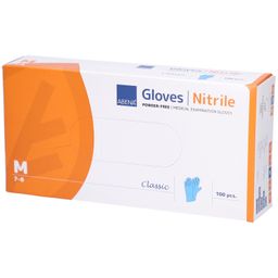 ABENA Classic M 7-8 Puderfreie Nitrilhandschuhe