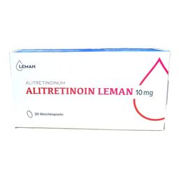ALITRETINOIN Leman Weichkaps 10 mg 30 Stk
