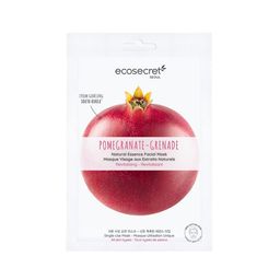 Ecosecret Masque Visage Grenade Revitalisant 100 % Coton
