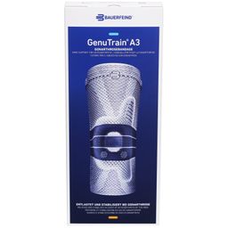 BAUERFEIND® GenuTrain® A3 Genouillère taille 2 titane gauche