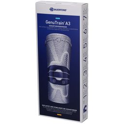 BAUERFEIND® GenuTrain® A3 Genouillère taille 5 titane gauche