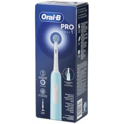 ORAL-B Pro 1 Sensitive Clean Brosse à dents électrique, bleu des Caraïbes