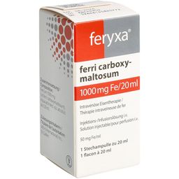 FERYXA Inj Inf Pröp 1000 mg/20ml Durchstf 20 ml