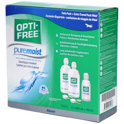 OPTI-FREE PureMoist Solution Multifonctions