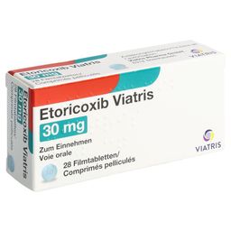 ETORICOXIB Viatris Filmtabl 30 mg 28 Stk