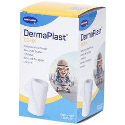 DermaPlast Cofix Bande de fixation cohésive 8 cm x 4 m