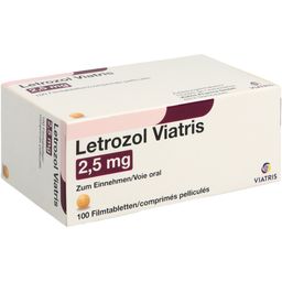 LETROZOL Viatris Filmtabl 2.5 mg 100 Stk