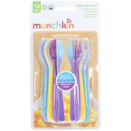 MUNCHKIN® ColourReveal - 6 Gabeln und Löffel - ab 12 Monaten