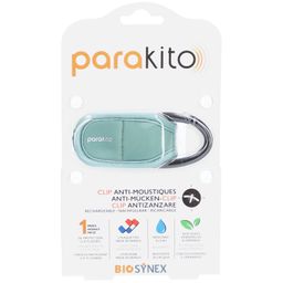 PARAKITO Klipps für Kinderwagen Rucksack kaki