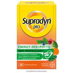 Supradyn® pour Energy-Mix+Phyto - 10 % de remise* avec le code "SUPRA10"