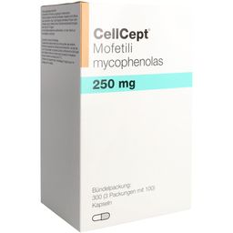 CELLCEPT (PI) Kaps 250 mg 3 x 100 Stk