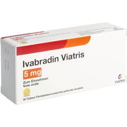 IVABRADIN Viatris Filmtabl 5 mg 56 Stk