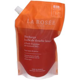 LA ROSÉE Recharge Huile de Douche Lavante
