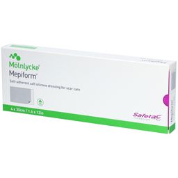 MÖLNLYCKE® Mepiform® Selbstklebender Silikon-Narbenverband 4 x 30 cm
