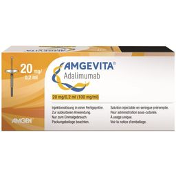 AMGEVITA Inj Lös 20 mg/0.2ml Fertspr